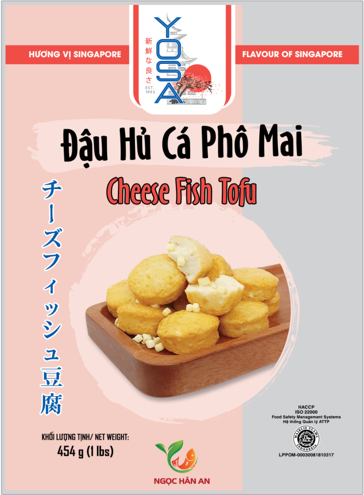 Đậu hũ phô mai 454g - Yosa ( Logo )