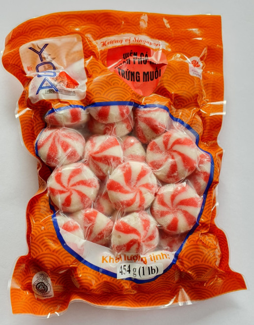 Viên Cá Nhân Trứng Muối 454g - Yosa