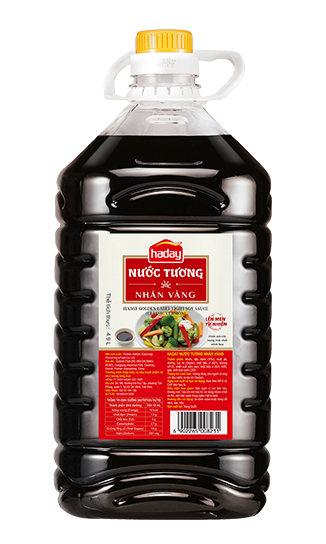 Nước Tương Nhãn Vàng 4.9L Hải Thiên ( Haday )
